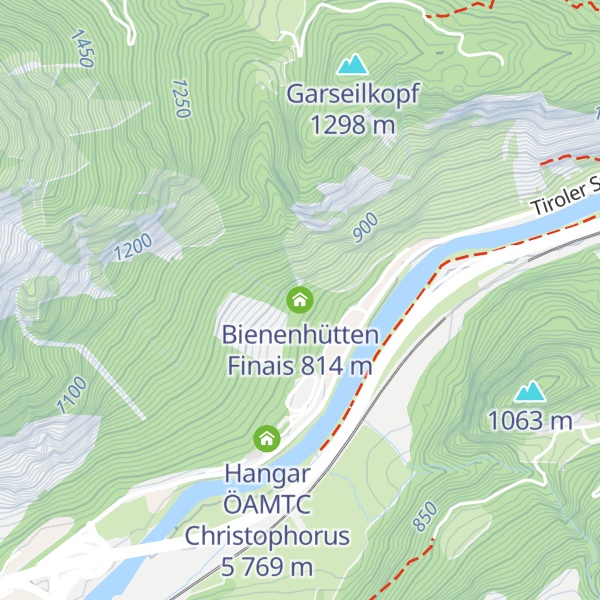 Map of Bienenhütten Finais