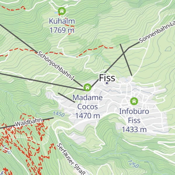 Map of Madame Cocos