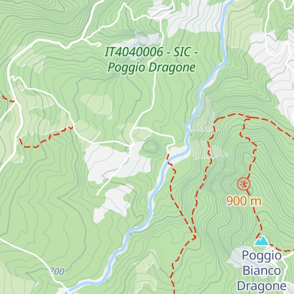 Map of Poggio Medola