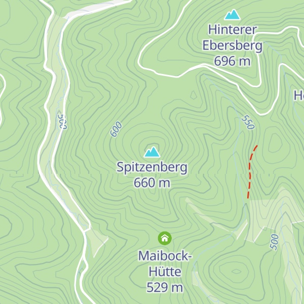 Map of Spitzenberg