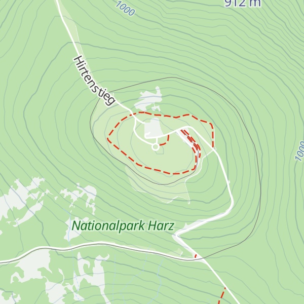 Map of Brocken