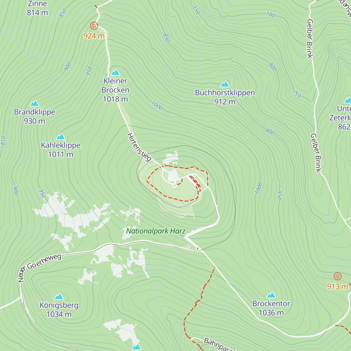 Wolkenhäuschen map