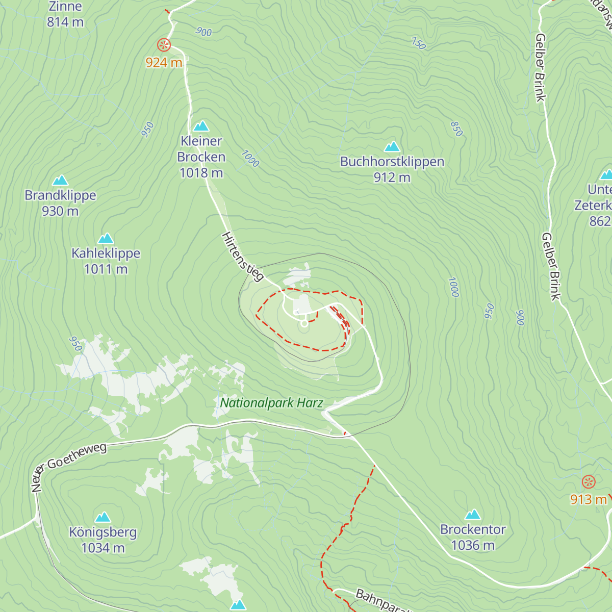 Wolkenhäuschen map