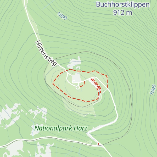 Map of Wolkenhäuschen