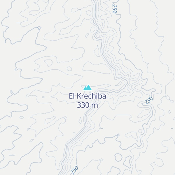 Map of El Krechiba