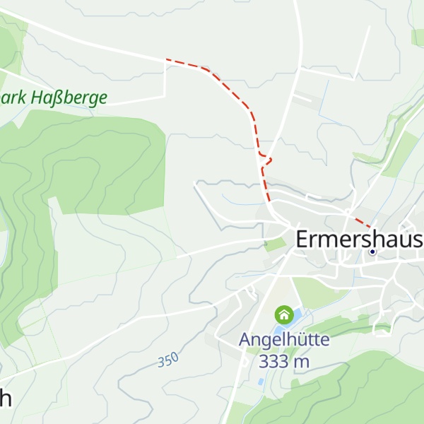 Map of Hundehütte