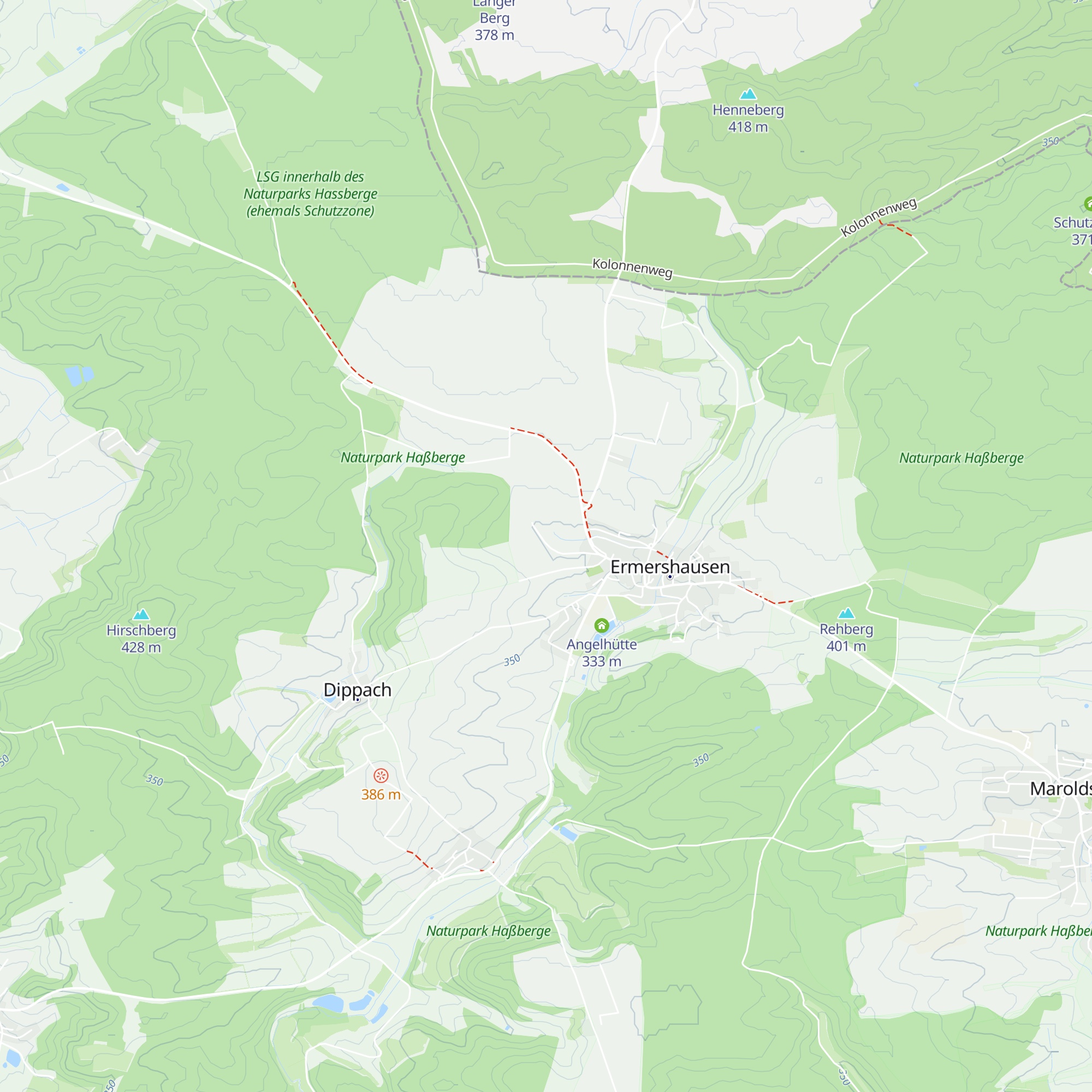 Hundehütte map