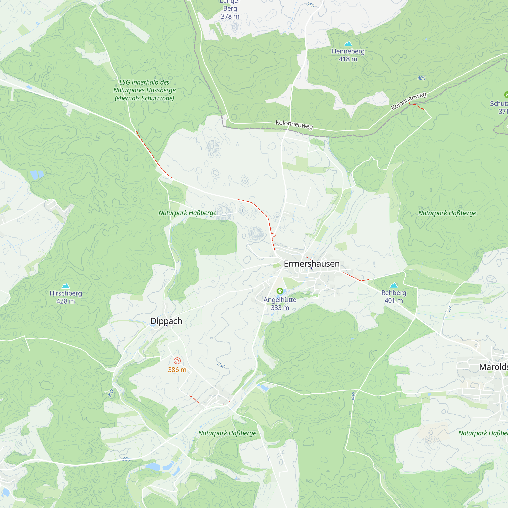 Hundehütte map