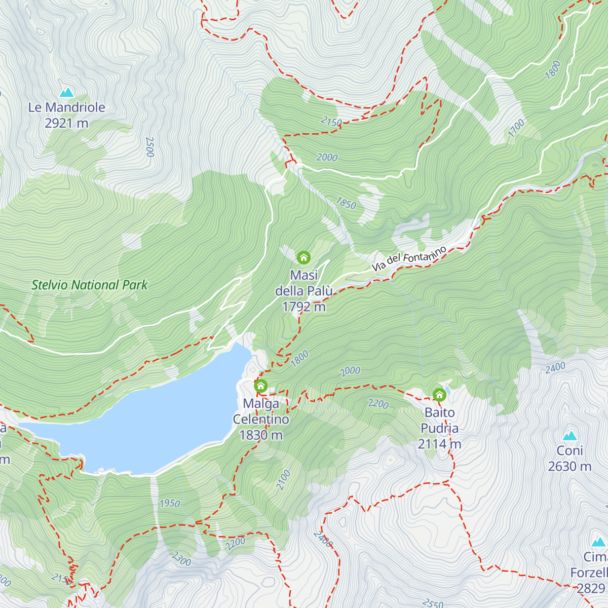 Ristorante Fontanino map