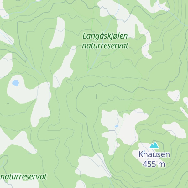 Map of Nesnvollåsen