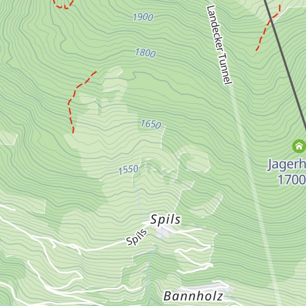 Map of Feldstadel Pinzger Fuchsmoos