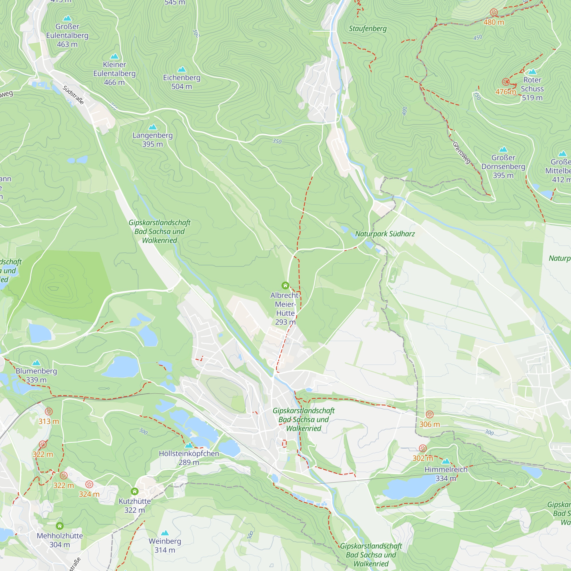 Albrecht-Meier-Hütte map