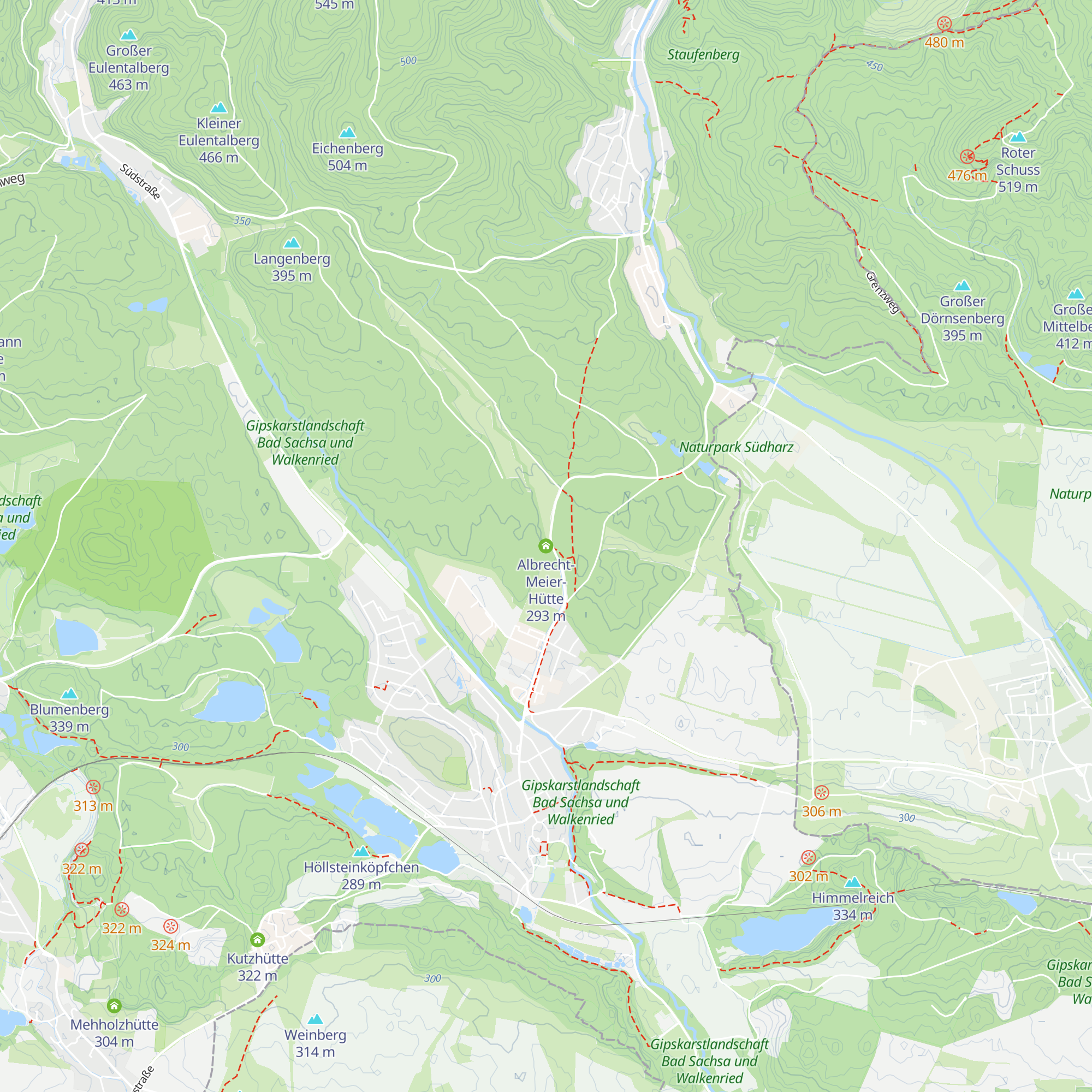 Albrecht-Meier-Hütte map