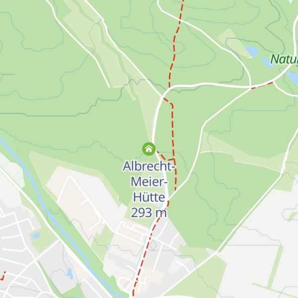 Map of Albrecht-Meier-Hütte