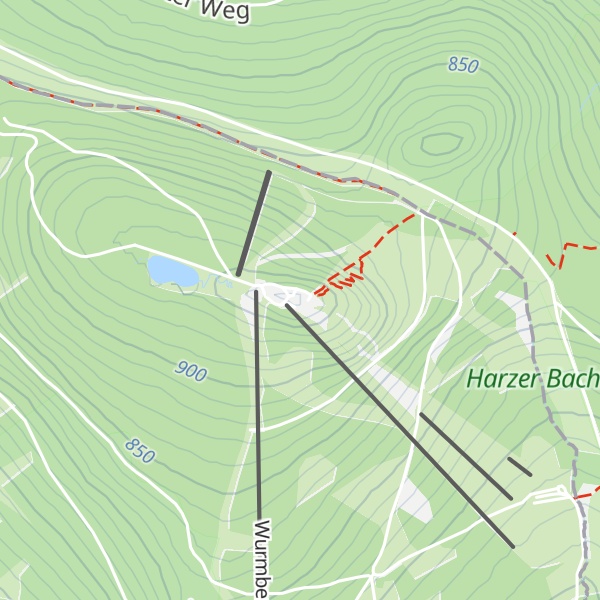 Map of Wurmbergalm