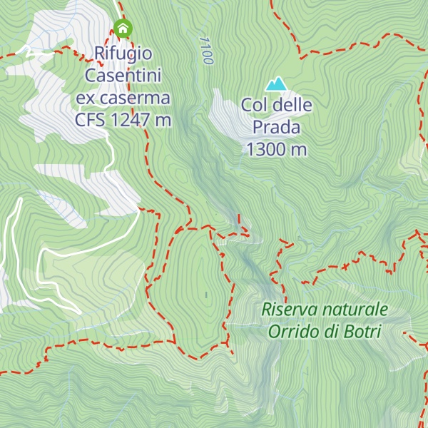 Map of Belvedere del Campaccio