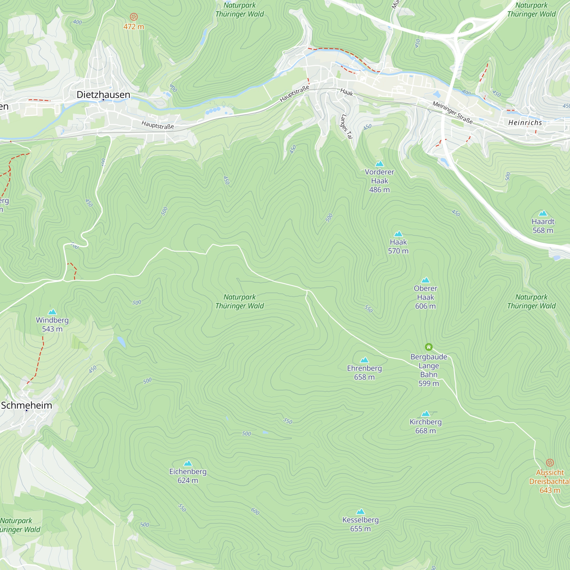 Auberghütte map