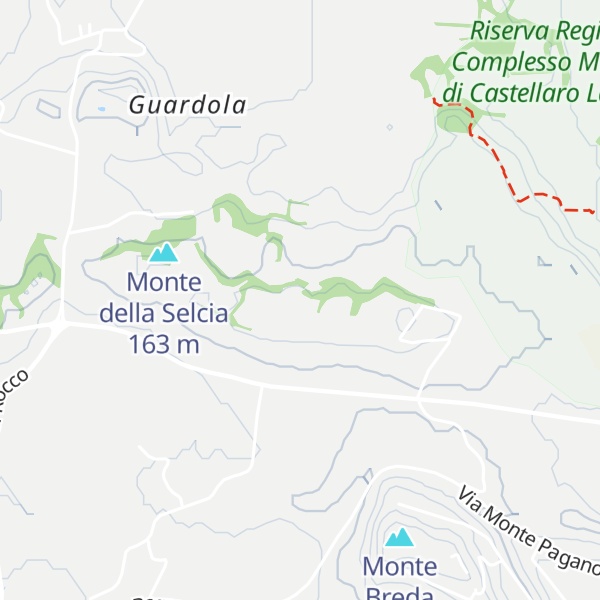 Map of Monte il Ciò