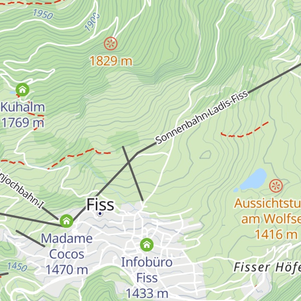 Map of Erlebnisrestaurant Sonnenburg