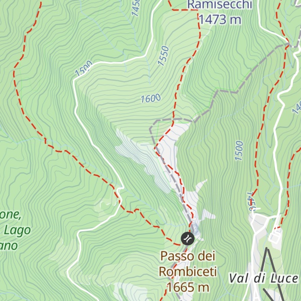 Map of Balzo delle Rose