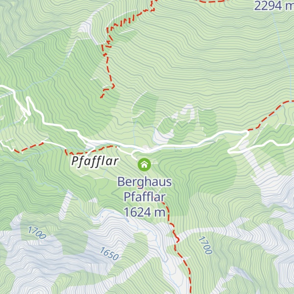 Map of Mei Dahuam - Berghütte Pfafflar