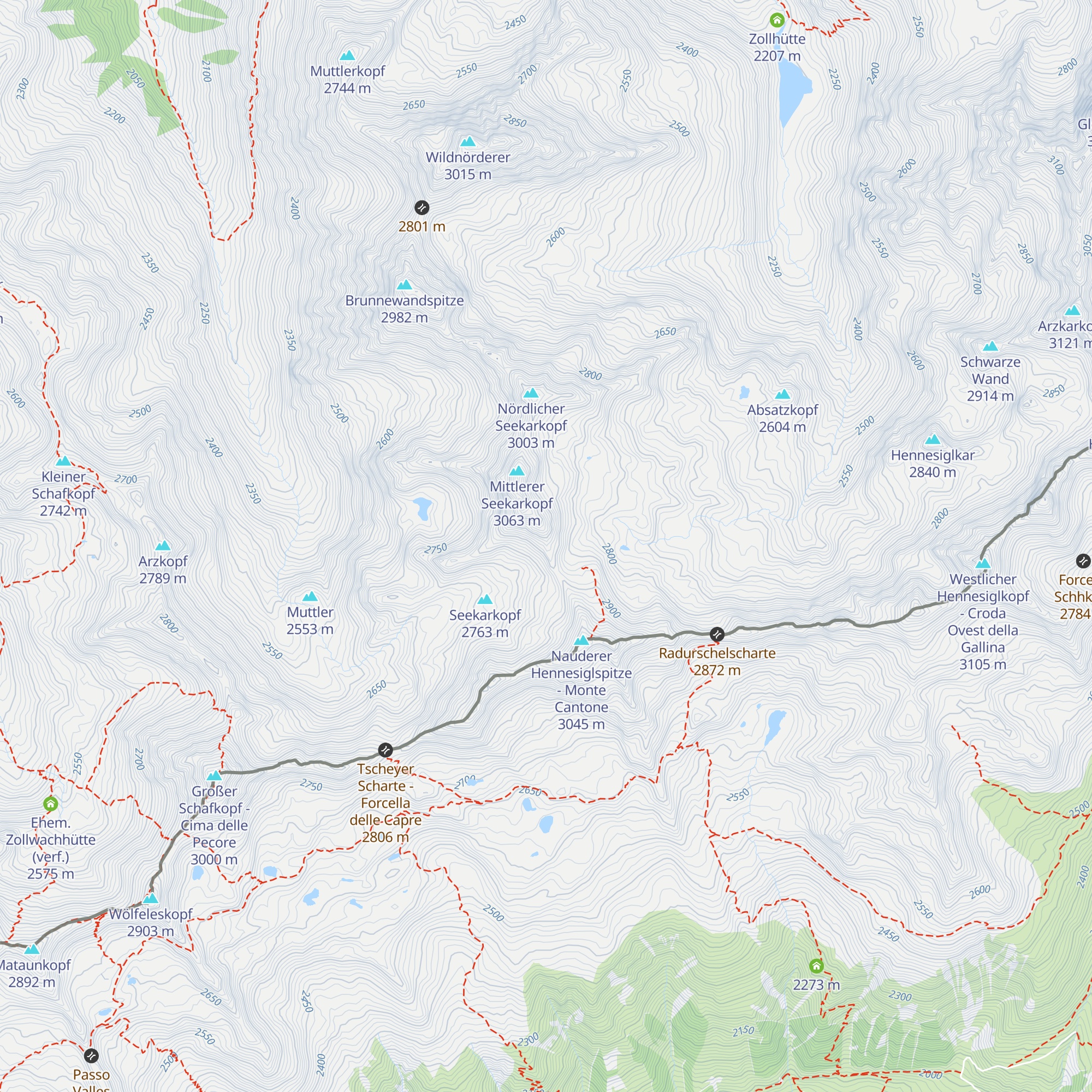 Jagdhütte (verf.) map