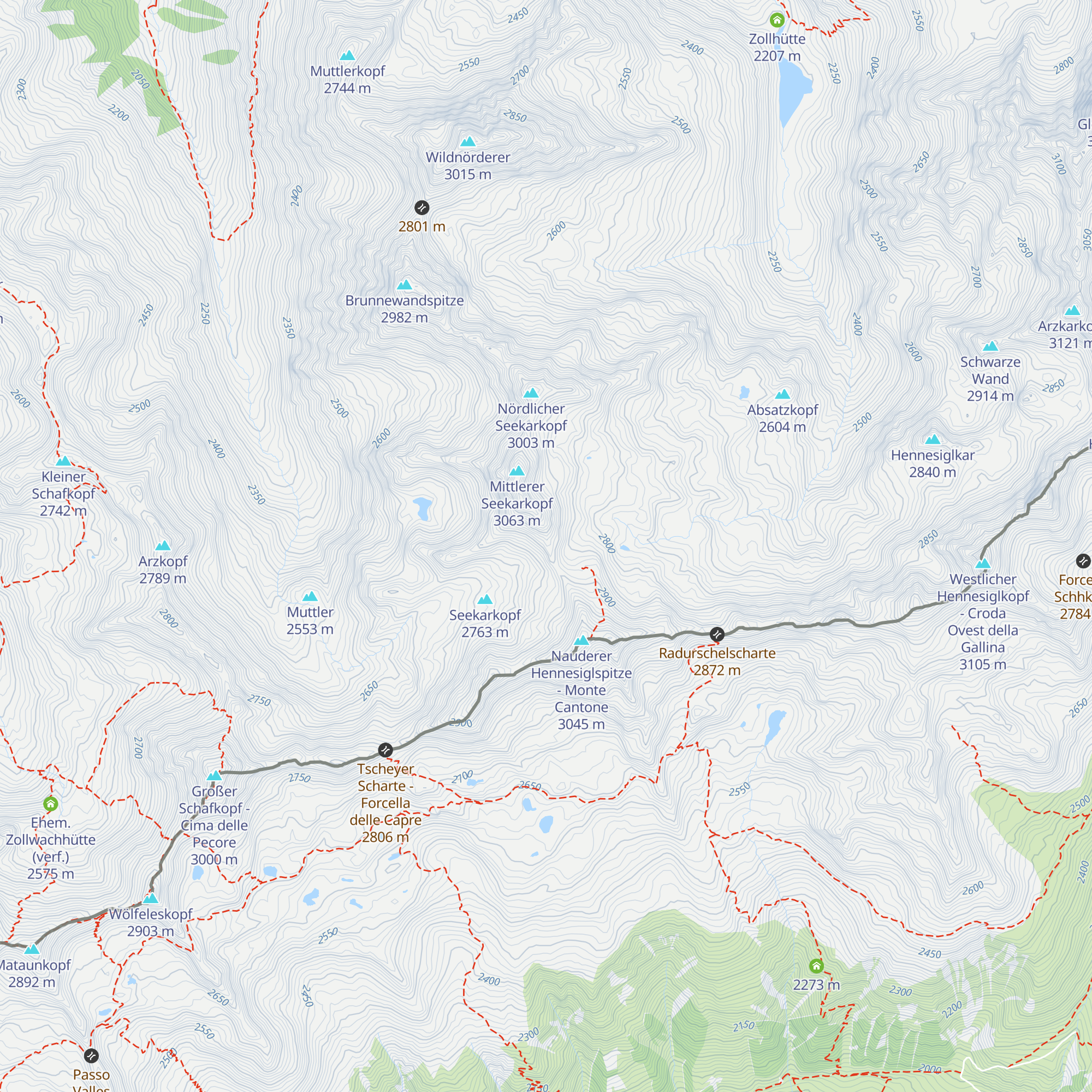 Jagdhütte (verf.) map