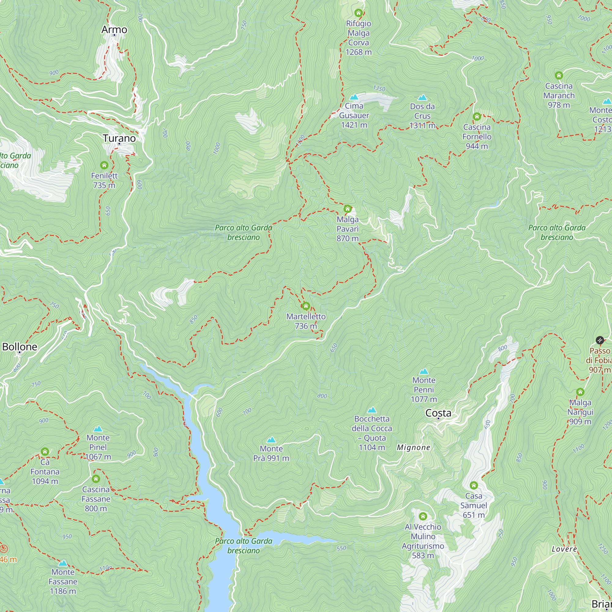 Martelletto map