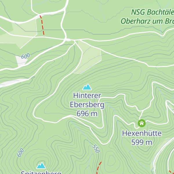 Map of Hinterer Ebersberg