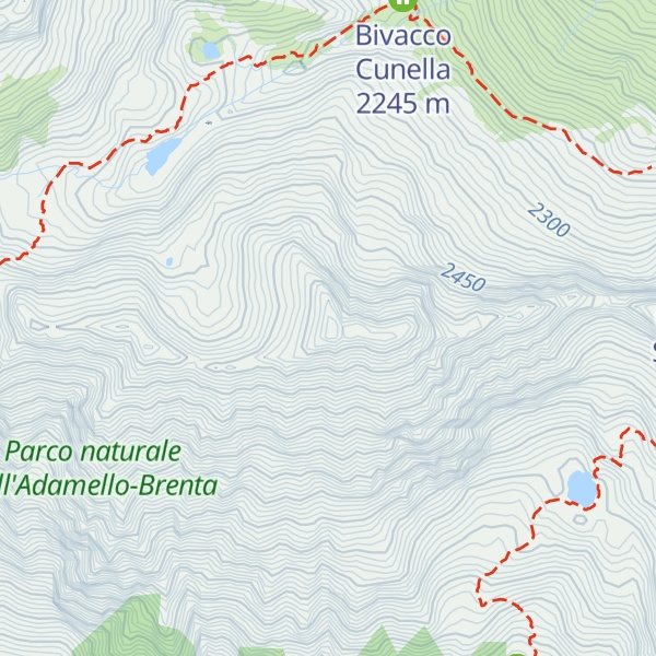 Map of Cima Tof Bianc