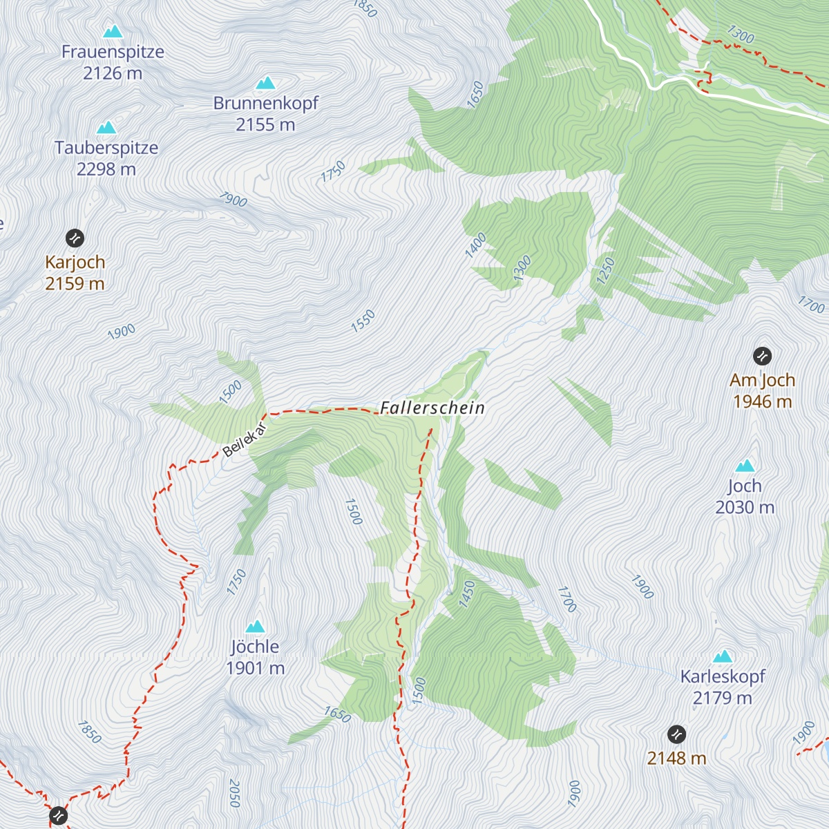 Michl's Fallerscheinstuben map
