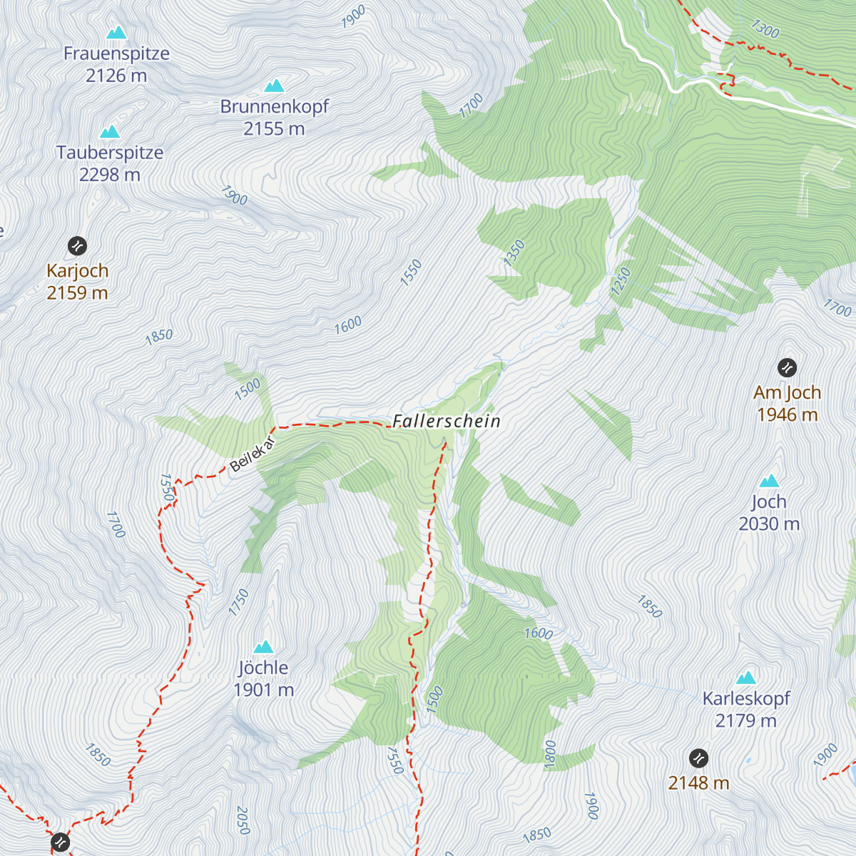 Michl's Fallerscheinstuben map