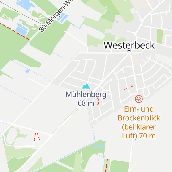 Map of Mühlenberg
