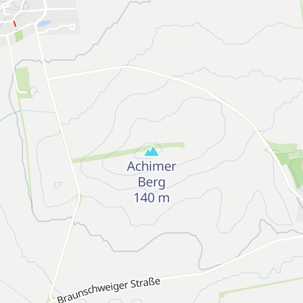 Map of Achimer Berg