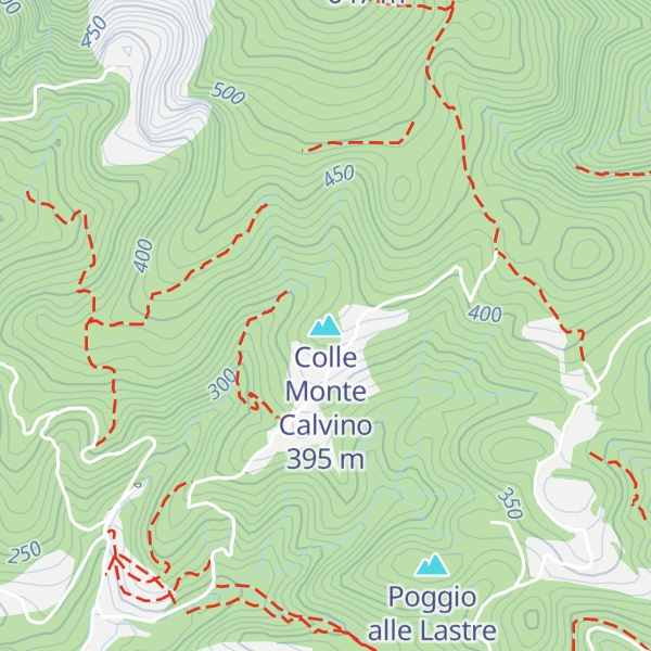 Map of Colle Monte Calvino