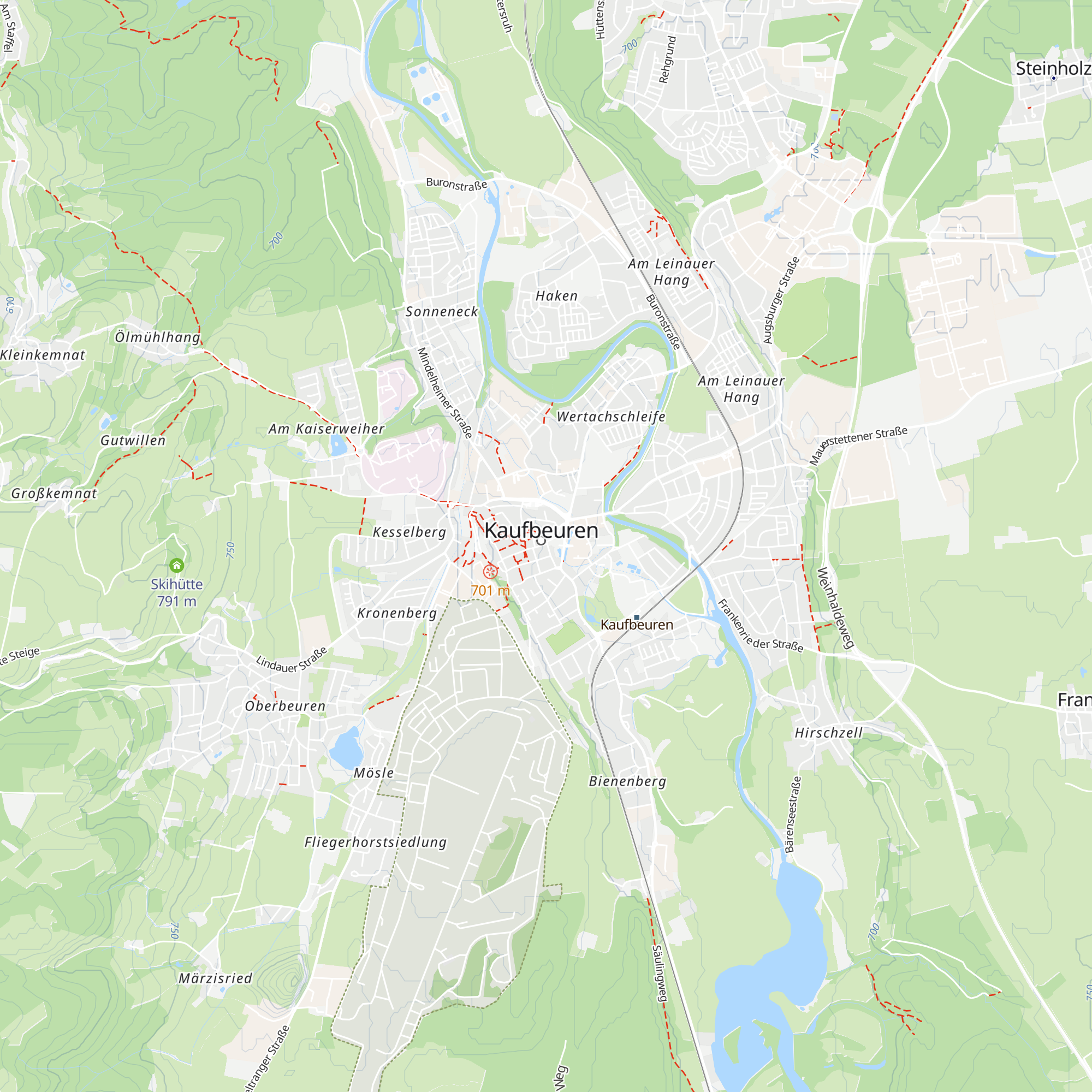 Tourist Information map