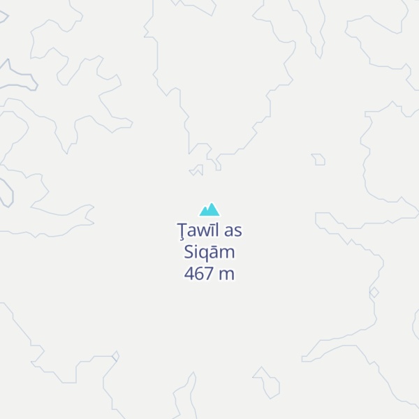 Map of Ţawīl as Siqām