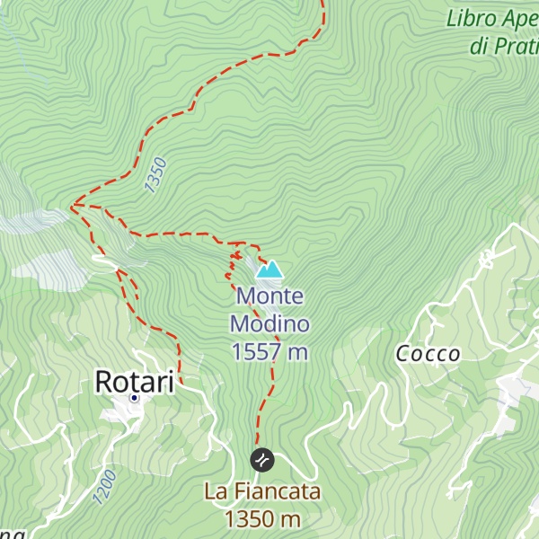 Map of Monte Modino