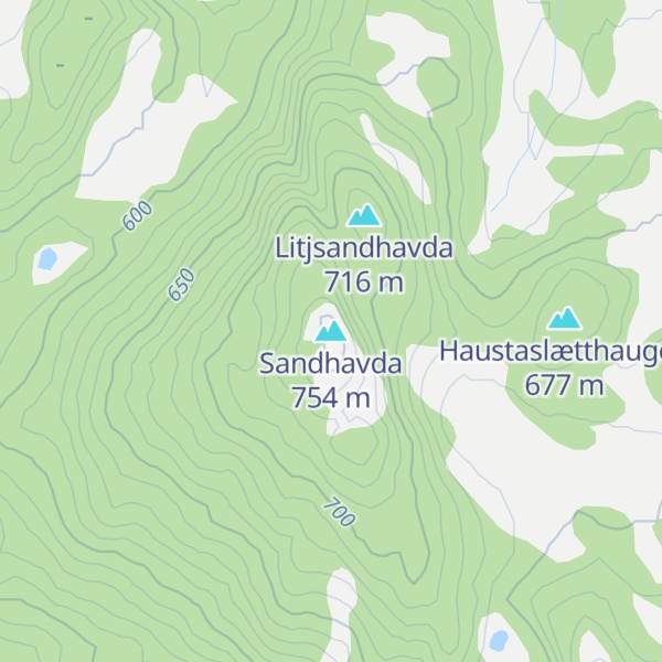 Map of Sandhavda