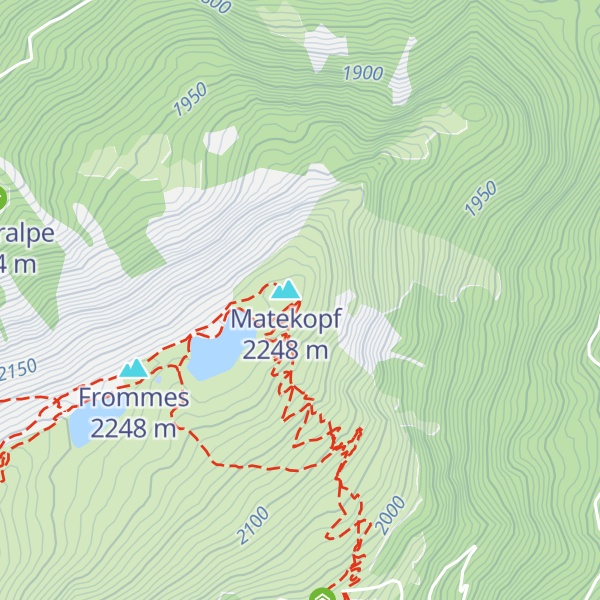 Map of Frommeskreuz