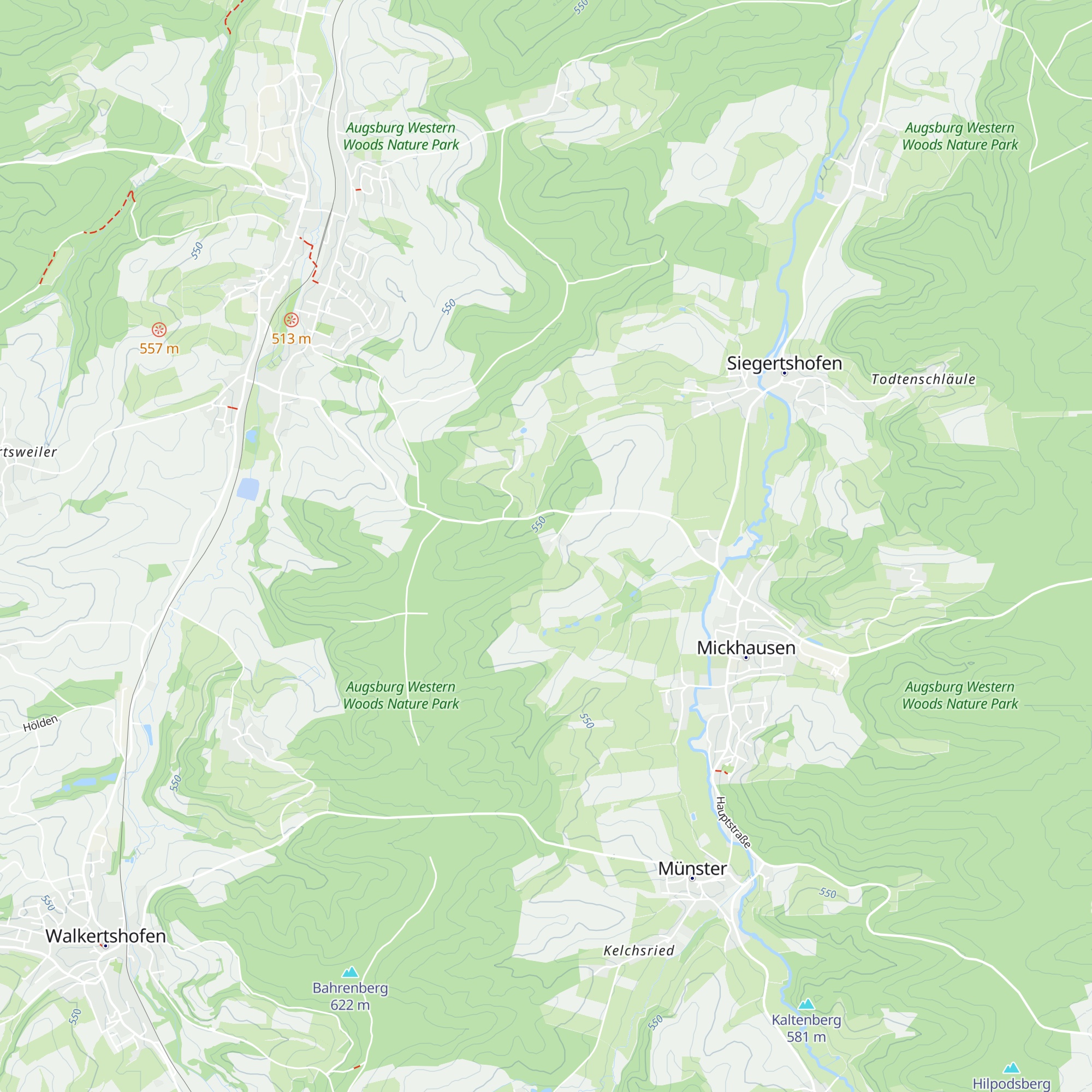 Mickhauser Alm map