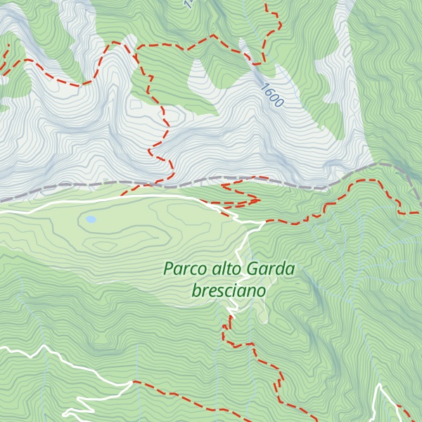 Map of Malga Tombea