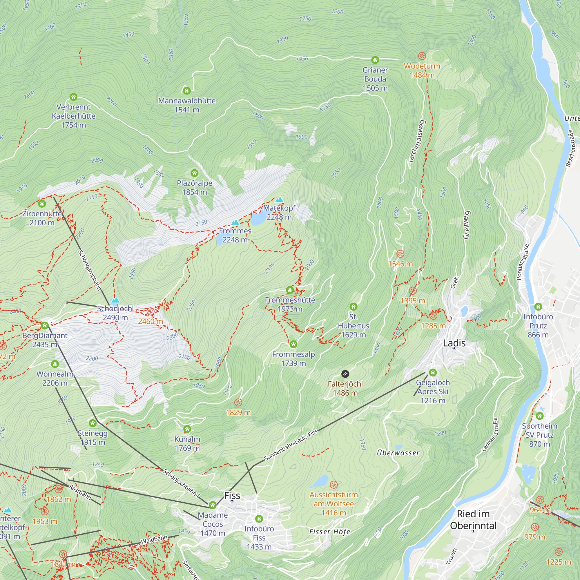 Frommeshütte map