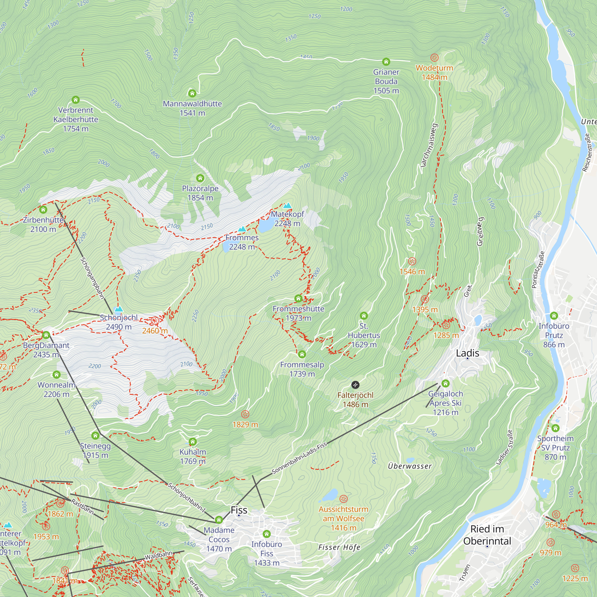 Frommeshütte map