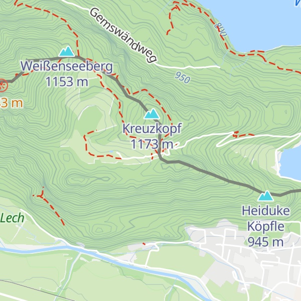 Map of Saloberalm