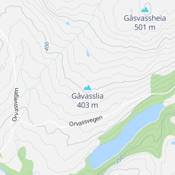 Map of Gåvasslia