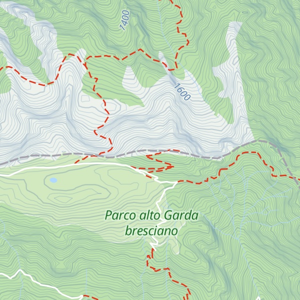Map of Cima Tombea
