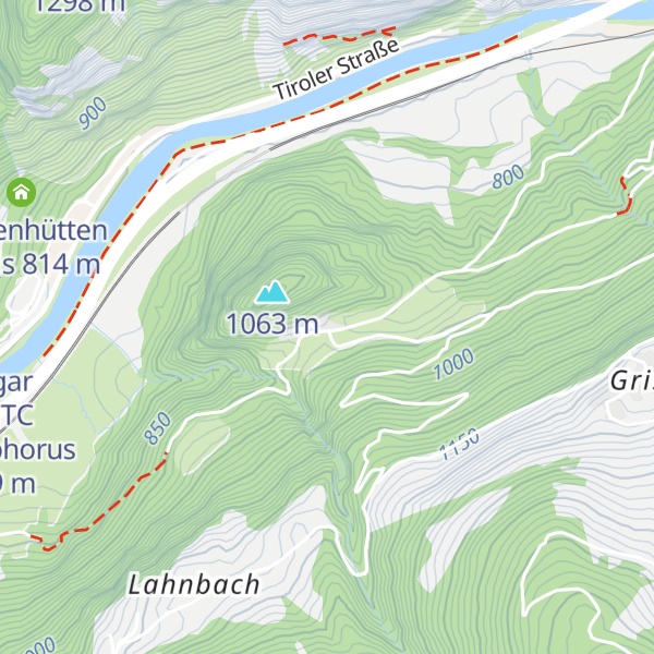 Map of Gasthof Kronburg