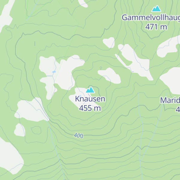 Map of Knausen
