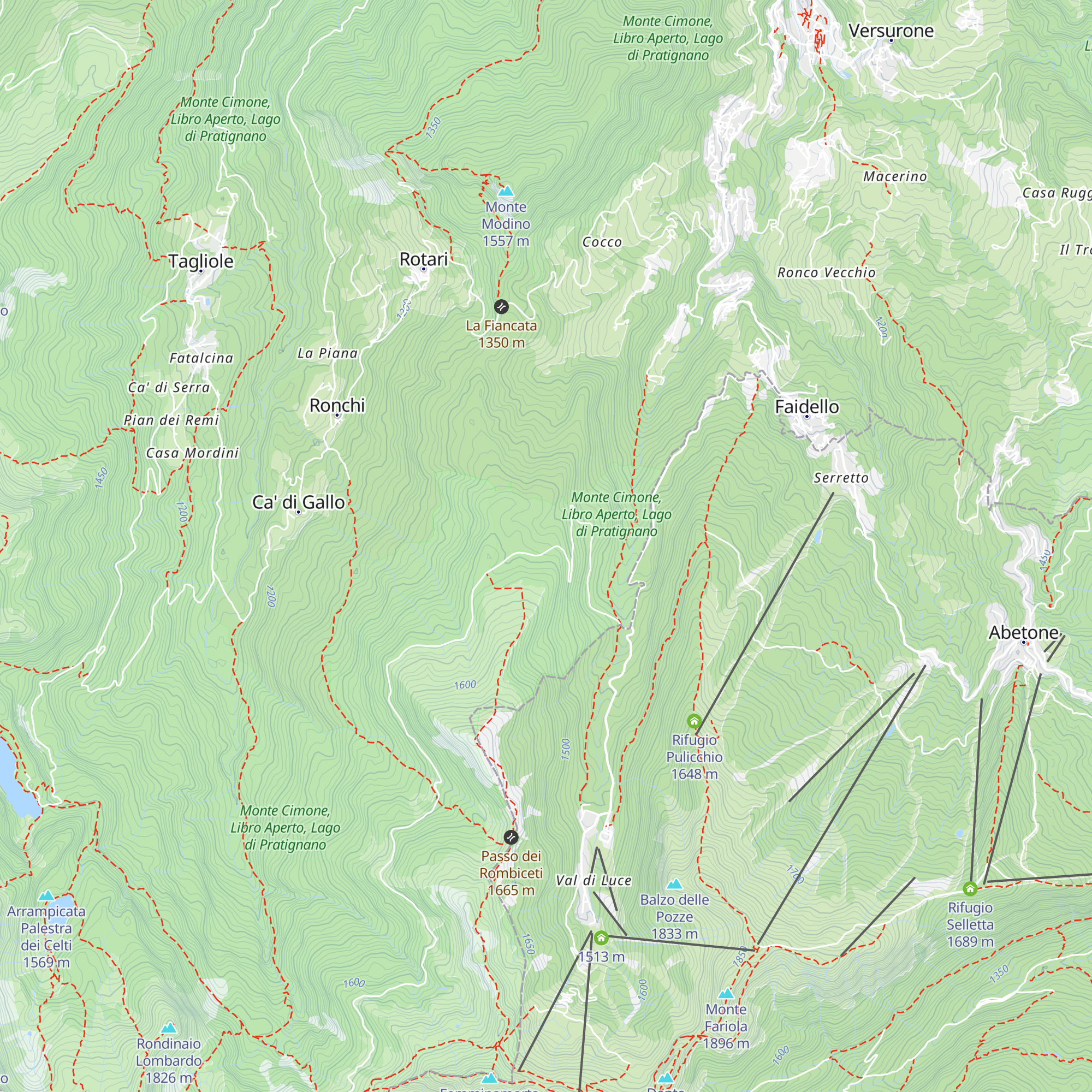 Rif. Ramisecchi map